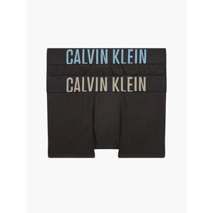 Calvin Klein pánské černé boxerky 2 pack - L (6HF)